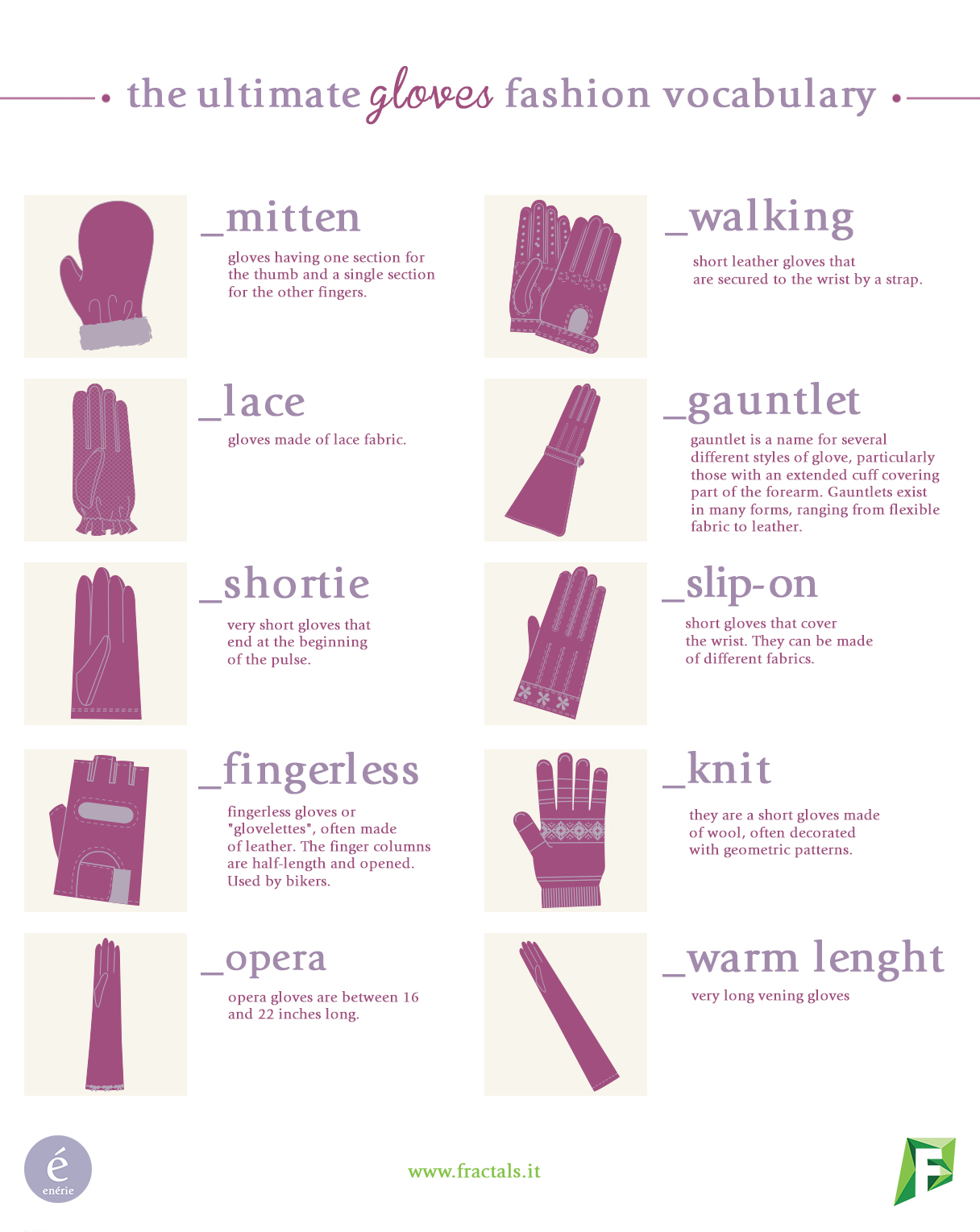 Pin by audikny on ‧ℱᴀઠⲏⲓⲟⲛ ᴵᴺᶠᴼᴳᴿᴬᵖᴴᴵᶜᵟ˙ Fashion vocabulary, Gloves